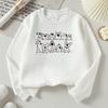 Kids Crewneck Sweatshirt, Cute Dogs Cartoon Creative Print, Soft Casual Pullover for Fall Winter