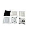 Cotton Heat Resistant Table Mat Quilted Square Coaster Bowknot Polka Dot Anti Scald Placemat For Home Kitchen Table Decoration