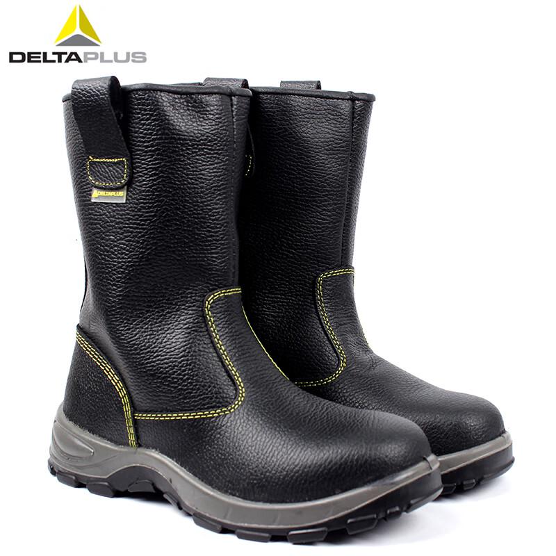Deltaplus 301404 High-Top Safety Work Shoes 43 чёрный
