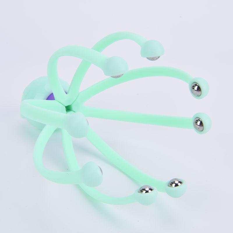 

1 шт. Массажер-коготь Голова осьминога Массаж кожи головы Шея Снятие стресса Облегчение Уход за головой