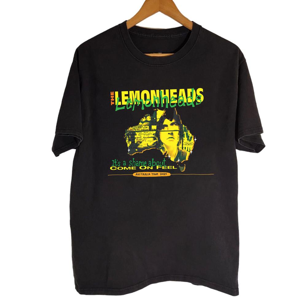 THE LEMONHEADS announce 2025 Australian Tour Black Shirt S-5XL unisex HT159 Unisex T-Shirt M