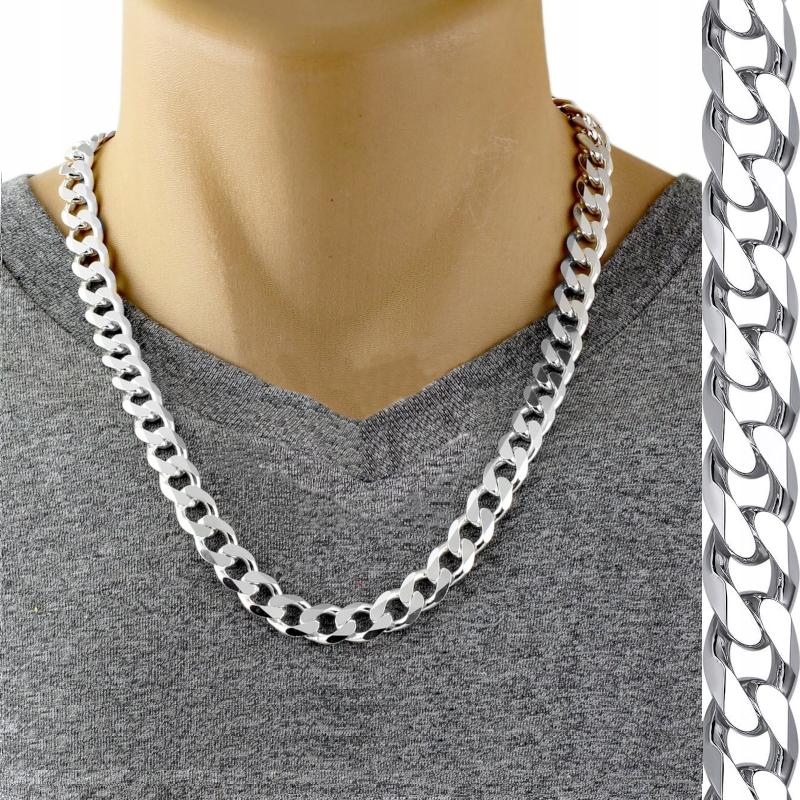 Men' Silver Chain 925 SILVER FULL Chain 9mm For Boyfriend' Gift