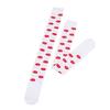 Valentines Day Over Knee Thigh High Stocking Cute Lip Heart Pattern Long Socks