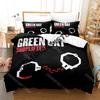 3D Print Green Day AMERICAN IDIOT Bedding Set Single Twin Full Queen King Size Bed Set Adult Bedroom Duvetcover Sets Anime