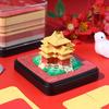 2026 Laojun Mountain 3D Paper Sculpture Tear-Off Calendar and Memo Pad Ornament, Perfect Cultural and Creative Gift for Company Annual Meetings.