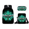 Minecraft Cartoon Game Character Printed Children Large Capacity Backpack
