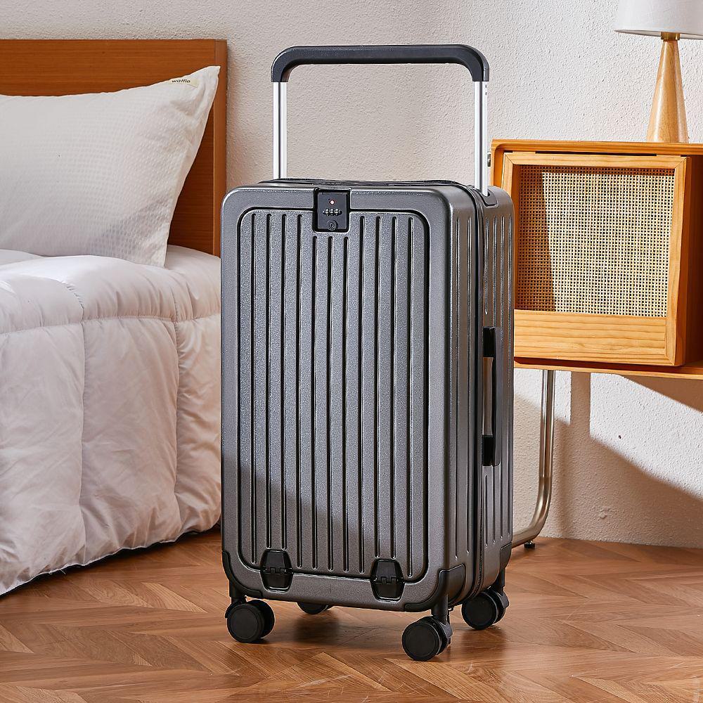 Valiză cu roți silențioase anti-cădere Yongsheng, cutie cu parolă de 24 inchi, carucior cu lățime de 26 inchi pentru călătorie