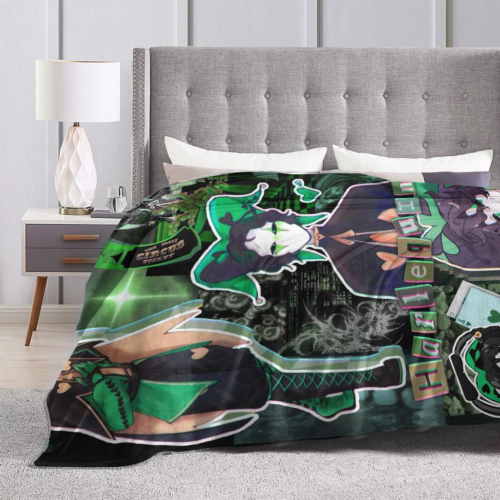 Die Freak Circus Flanelldecke Winter Super Warme Überwurfdecke für Mädchen Jungen Couch Bett Straßen Trend Bettbezug Sofa Bettbezug