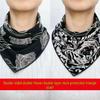 Double-Sided Triangle Scarf: Australian Wool, Cotton, Silk - Warm Neck Warmer for Spring, Autumn, Winter