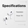 Air Pro 2 TWS Wireless Earbuds Secure Fit In-ear Headphones Stable Wearing For Sport Bluetooth Earphones For Smartphone
