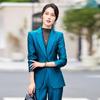 Zihong High-End Acetate Satin Striped Suit Jacket 2024 - Spring/Autumn Goddess Workwear.