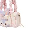 New Disney Polyester Portable Crossbody Bag, Shoulder Bag Regular Unisex Pink 400060452250
