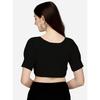 Vihu Fashion Women' Cotton Chikankari Embroidery Work Readymade Saree Blouse (, )