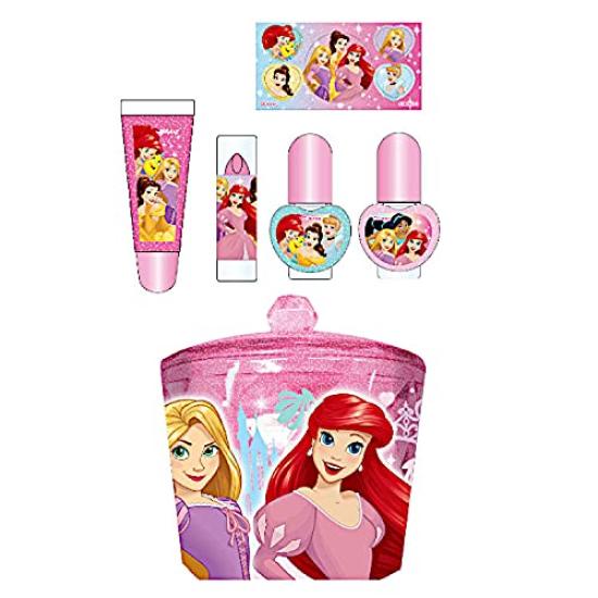 Sparkling Canister Cosmetic Set Disney Princess