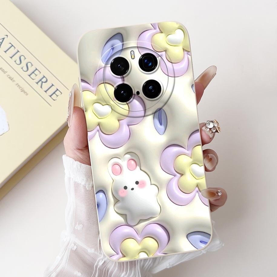 For Honor Magic7 Pro Case PTP-N49 PTP-AN10 Silicone Cover Fashion Flower Soft Protective Bumper For Honor Magic7 Lite 2025 Coque