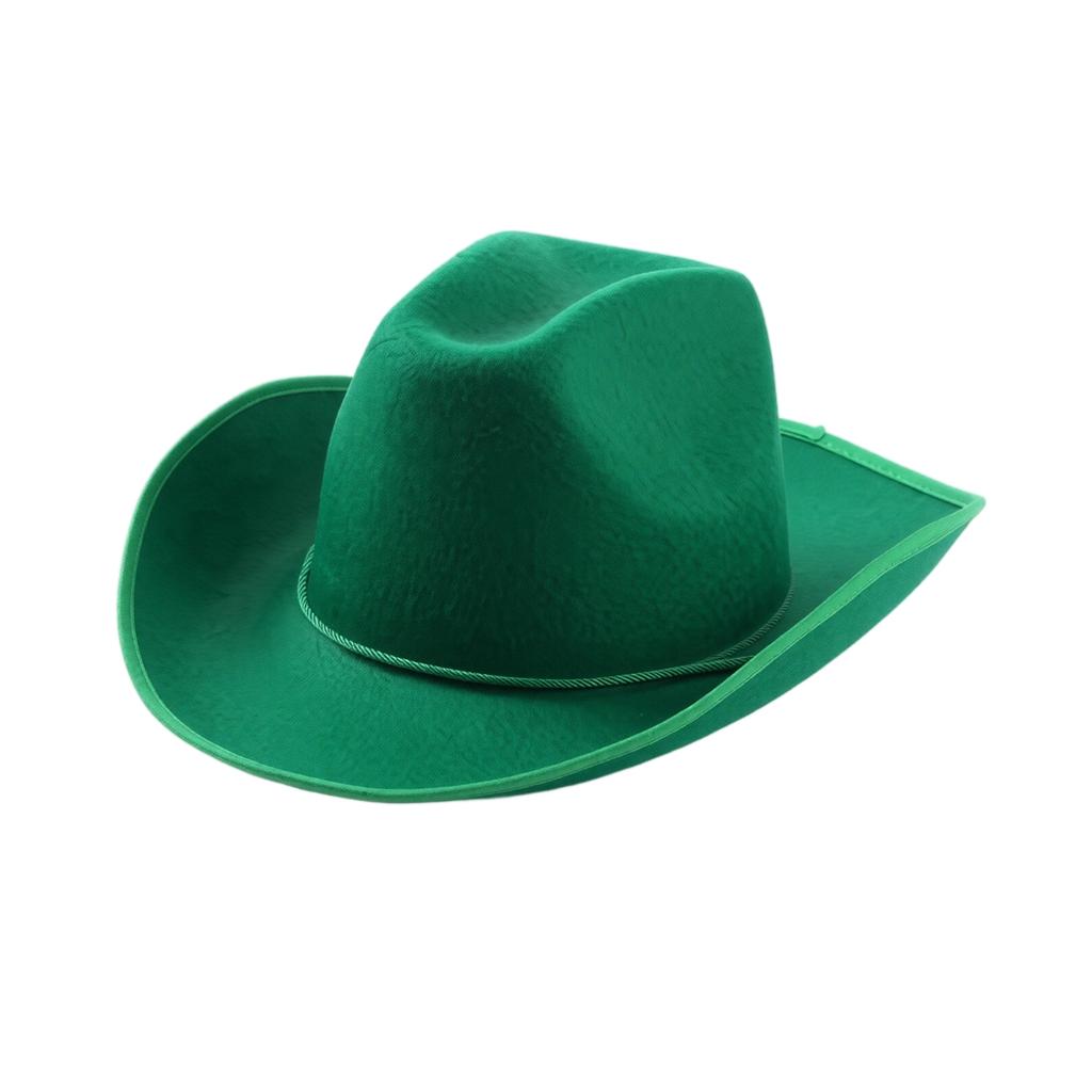 Erwachsenenhut mit Besatz für Westernkostümparty