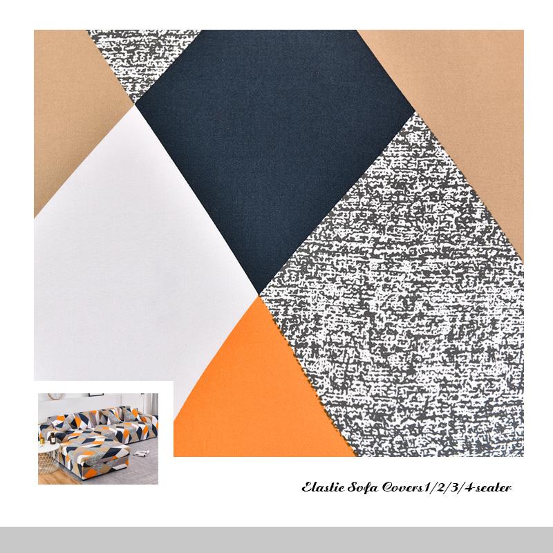 VIP LINK L shape Need Buy 2 pieces Corner Sofa Covers for Living Room Couch Cover Elastic Stretch Sectional Sofa Cubre Sofa