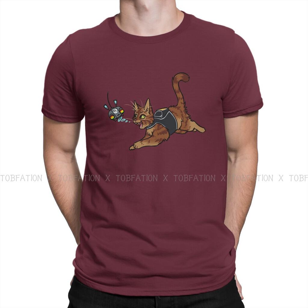 Stray Game Cyber Cat Mens TShirt B12 Cute  Individuality T Shirt Harajuku Sweatshirts New Trend
