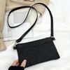 Fashionable Pu Small Square Handbag With Dazzling Rhinestones For Any Event