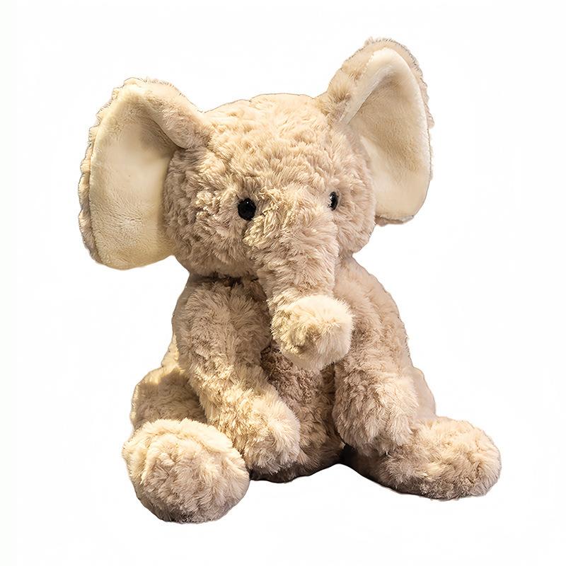 Cute Cute Baby Elephant Doll Plush Toy Elephant Doll Children Soothing Pillow Ragdoll Birthday Gift