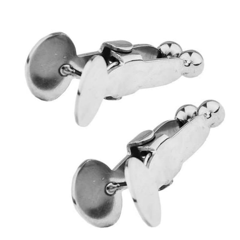 2 Stück Gewicht Edelstahlklemme Verstellbare Ringklemmen