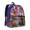 Zootopia School Backpack With 3d Starry Sky Pattern And Large Capacity For Students