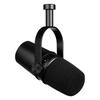 Microfono Portatile MV7X USB XLR per Podcast Riduzione Rumore per Podcasting Registrazione Live Streaming Uscita Cuffie Integrata Tutto Metallo NERO Microfono Dinamico