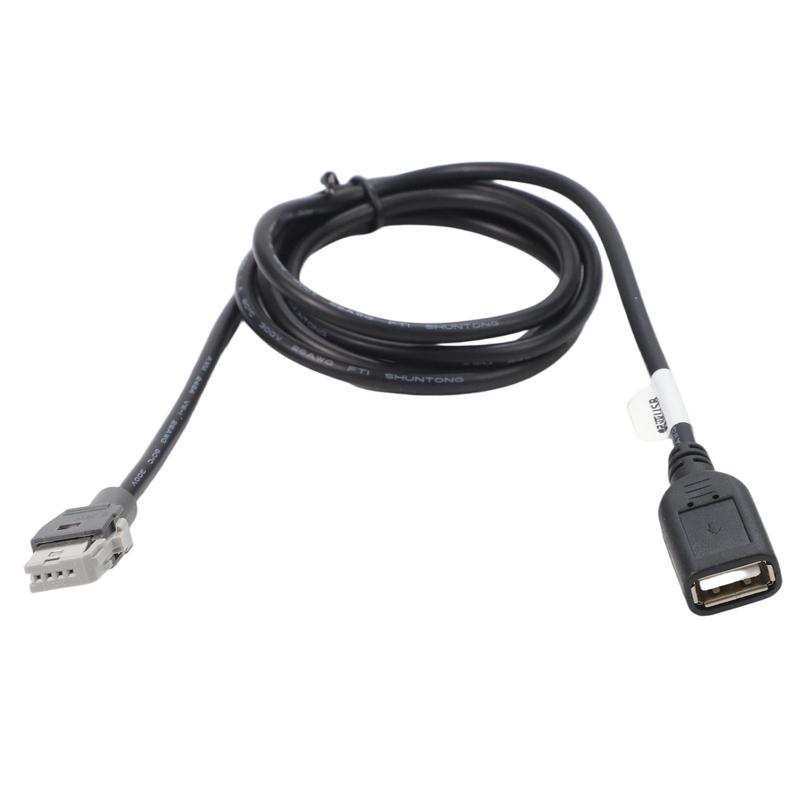 Radio tallation Cable 4Pin Female Adapter 120CM Length 12V Voltage ABS Material Easy To tall Non-Deformed Structure
