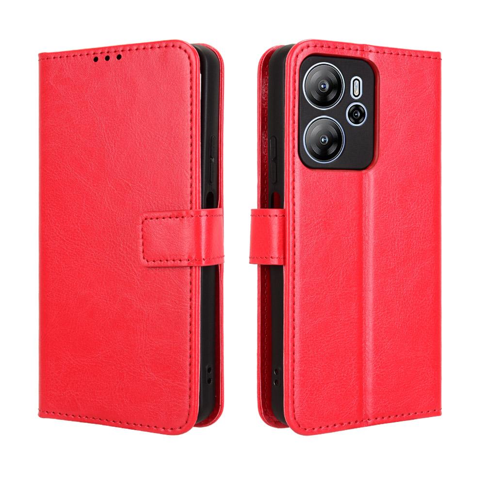 Flip-Cover für Oscal Tiger 13 Ledertasche [Flip Vintage Leder] Brieftasche Stoßfeste langlebige Retro-Telefonhülle