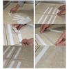 18Pcs Waterproof Anti-skid Bathtub Strip Sticker PEVA Reduce Accident Bathtub Adhesive Strip for Door Steps