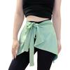 Versatile Ice Silk Yoga Shawl with Sun Protection & Hip-Covering Skirt Flap