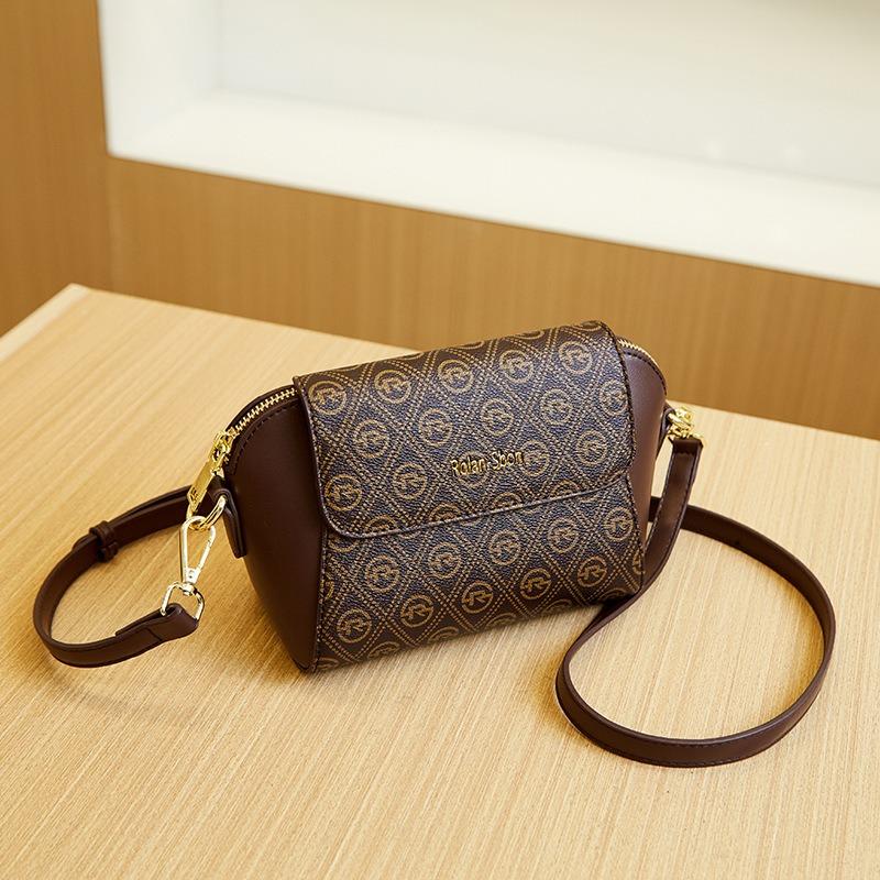 New High-end Women's Bag Mini Fashion Style Shoulder Bag Retro Versatile Printed Messenger Bag
