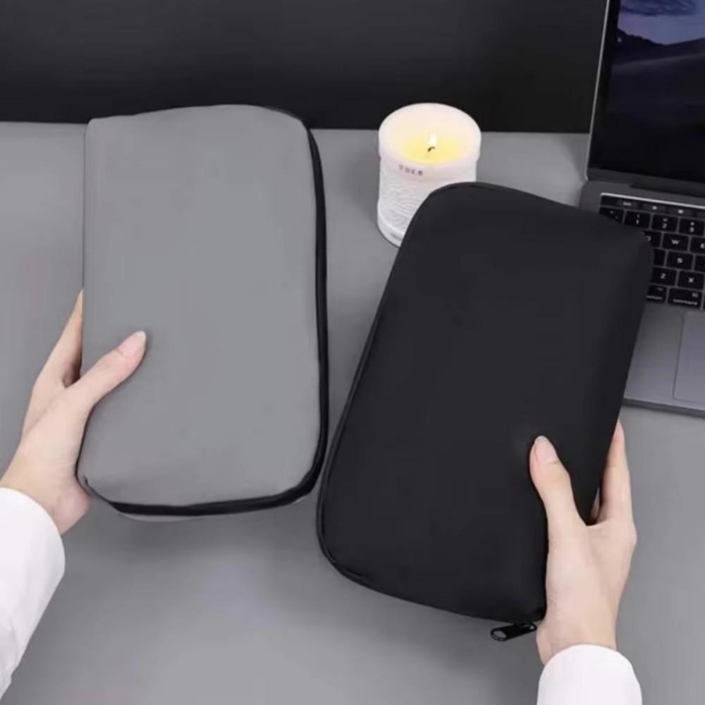 Portable Mini Storage Bag Dustproof Large Capacity Data Cable Bag Waterproof Multi-Function Cosmetic Bag Power Adapter Earphone