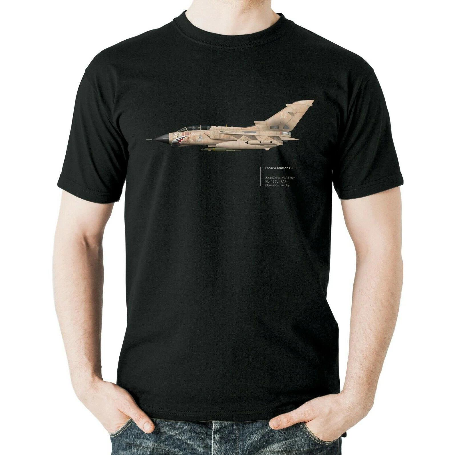 

GR.1 MiG Eater Panavia Tornado Multirole Combat Aircraft T-Shirt. Summer Cotton Short Sleeve O-Neck Mens T Shirt New S-3XL ... S разноцветный