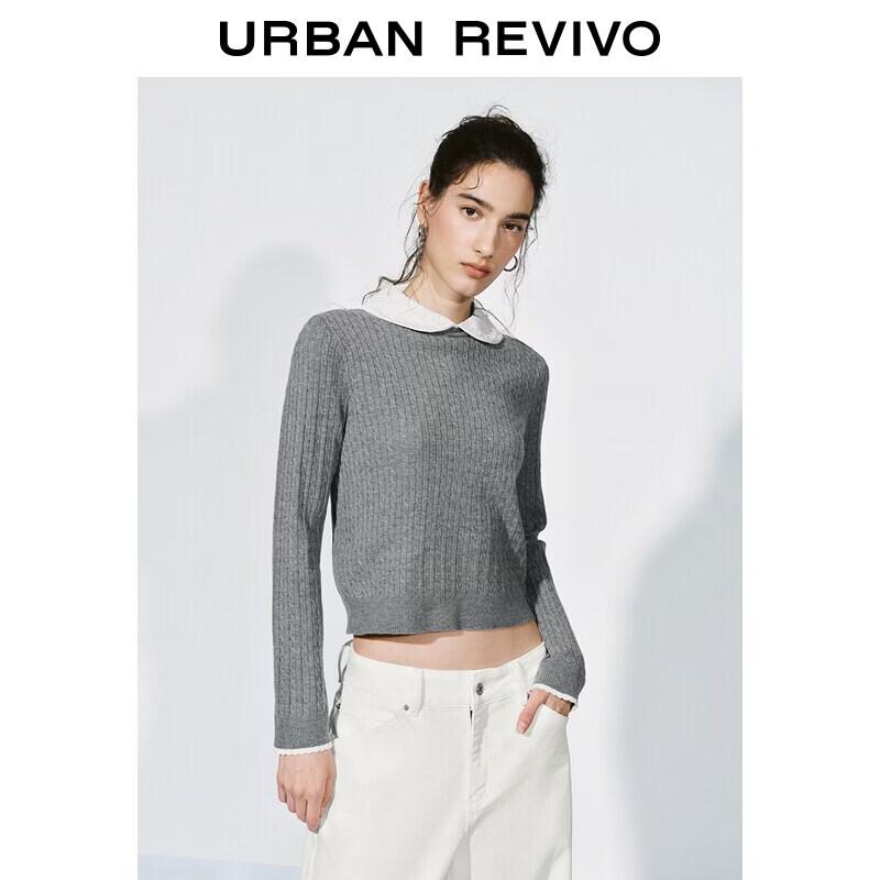 Унисекс топ из смесовой вязки XS