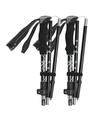 Mountaineering TrekKing Poles  Stretchable, Ultra Short Folding Portable Outdoor Off-road Light Climbing Trek Pole