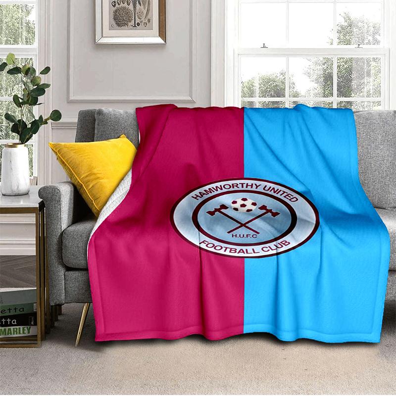 Ham-worthy United Football Club Blanket Lightweight Ideal Bedding Blanket Perfect for Travel, Living Rooms, Offices, Sofas, Fan Christmas gift