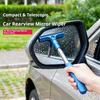 Extendable Car Side Mirror Wiper Window Squeegee Multi-Function Glass Cleaner for Rain