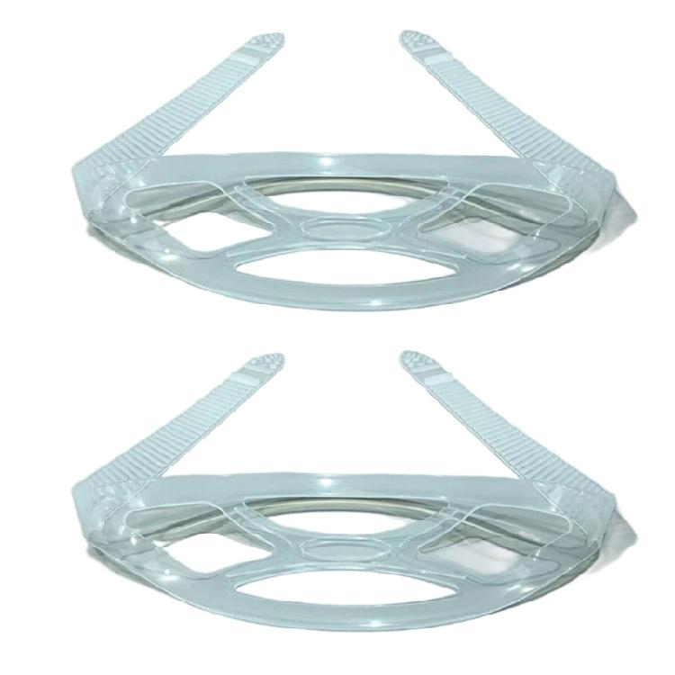 2Pack Nonslip Silicones Replacement Strap Elastics Snorkels Mask Headbands for Swimming Goggles And Dive Masks