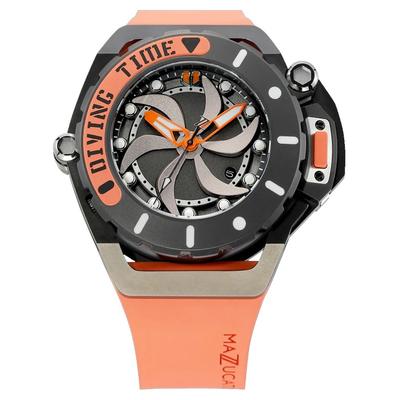 RIM Scuba Orange Reversible Twin Dial Automatic SUB04-ORCG9 100M Men's Watch