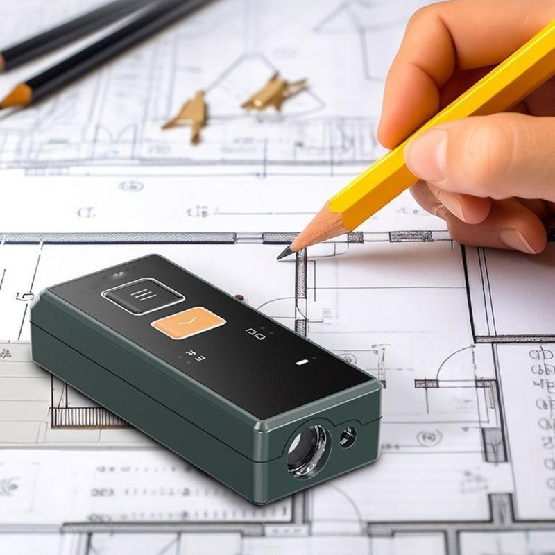 Portable 40M  Measuring Device Plastic Distance Tool Easy to Carry for Accurate Measurements in Interior Designs
