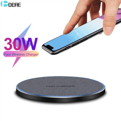 30w/20w schnelles kabelloses Ladegerät für Iphone 14 13 12 11 Xs Xr X 8 Airpods Pro Schnellladepad für Samsung S22 S21 S20 Note 20