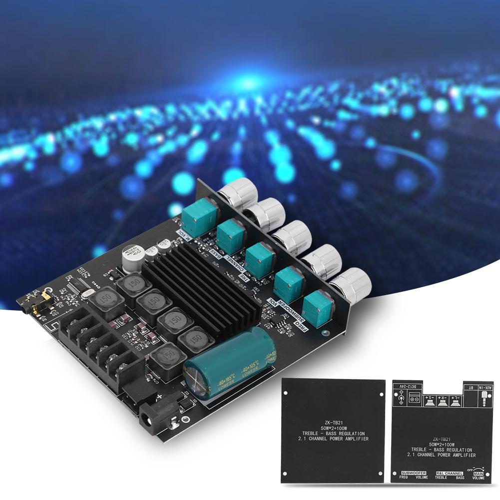 Leistungsverstärkerplatine für Bluetooth Digitales Lautstärkepotentiometer Modul 2.1 Kanal