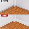 1PC 1m/2m/3meters Soft PVC Skirting Plastic Floor Skirting Self-adhesive Flexible Substrate Moulding Decorativeparts