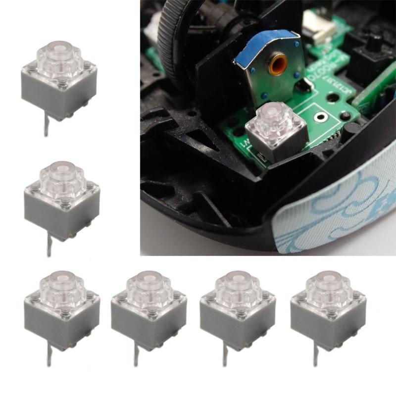 6x6x7.2mm Quiet Microswitch 10Million Clicks Life Mouse Button 2Pins Microswitches 10PCs