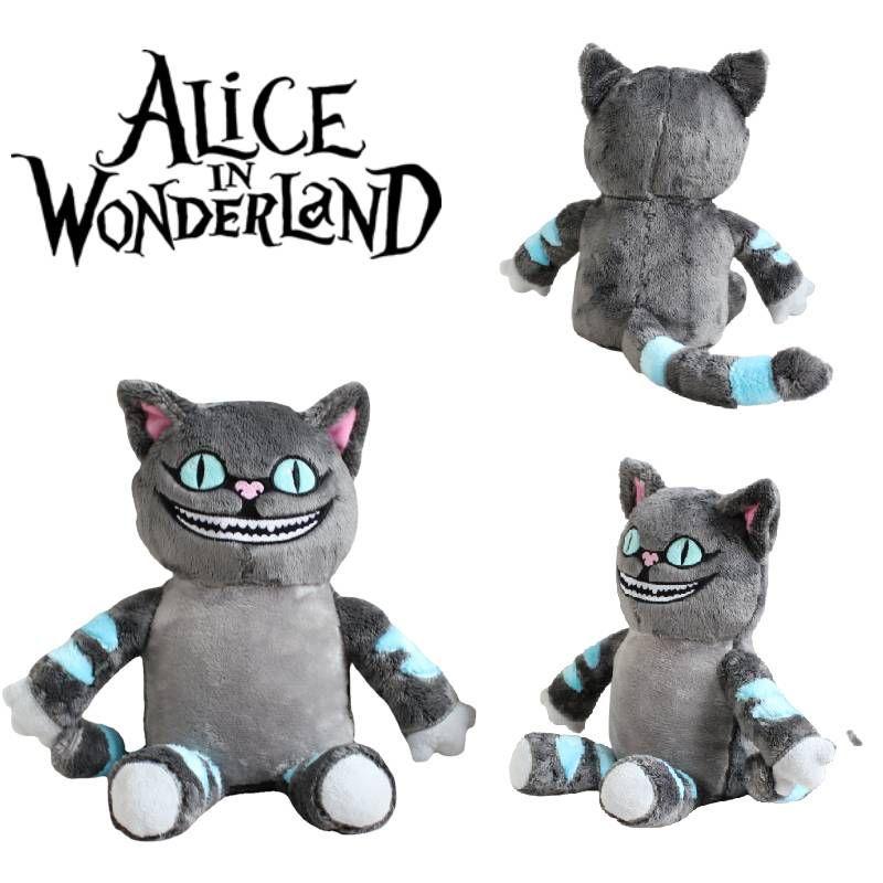 Alice's Adventures In Wonderland Cheshire Cat Plush Doll High-quality Washable