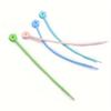 50/30/10pcs Flowers Shape Silicone Reusable Zip Ties, Cable Ties Straps, Cord Wraps for Charging Cords, Silicone Organizer