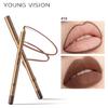 12 Matite Labbra Colorate Matita Contorno Labbra Impermeabile Rossetto Penna Contorno Labbra Penne Rossetto Nude Lisce per Trucco Labbra