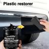 Car Plastic Restorer Polish Paste 150g - Tire, Interior & Bumper Shine & Protection, Long-Lasting Gloss, Automotive Plastic Care