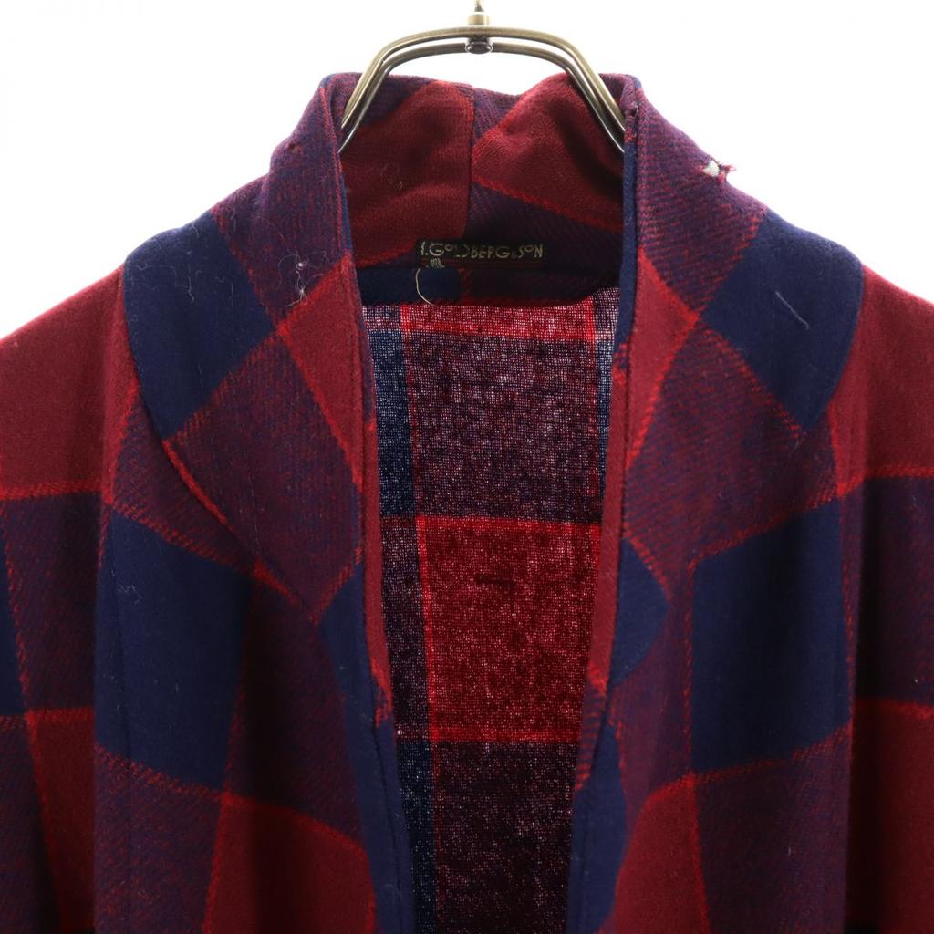 VINTAGE 50s 60s Gown coat Red series Men's Used